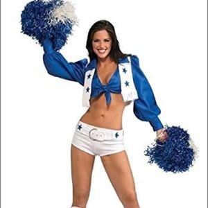 Sz S Dallas Cowboy Cheerleader costume